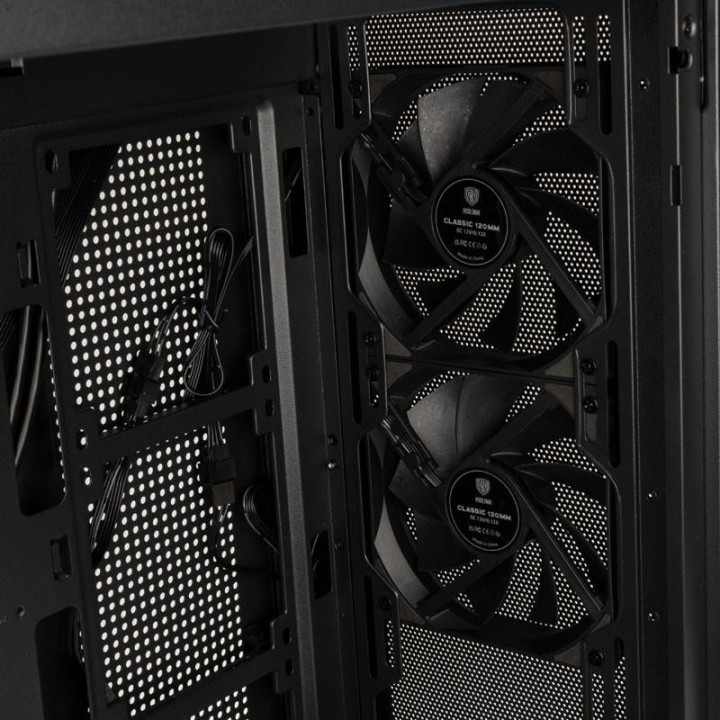 Кутия за компютър Kolink Unity Meshbay Performance Mid-Tower, черен