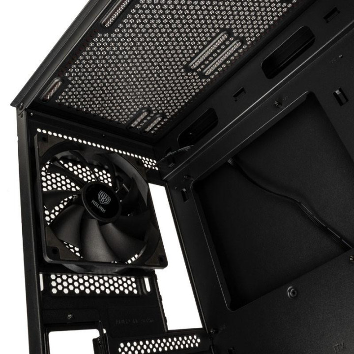 Кутия за компютър Kolink Unity Meshbay Performance Mid-Tower, черен