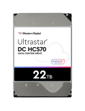 Твърд диск Western Digital Ultrastar 22TB, 3.5", 512MB, 7200rpm, SATA 6Gb/s, 512N SE NP3 - WUH722222ALE6L4