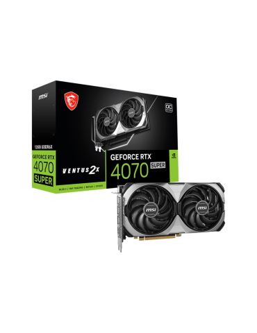 Видео карта MSI Nvidia GeForce RTX 4070 SUPER 12G VENTUS 2X OC, 192bit - 912-V513-658