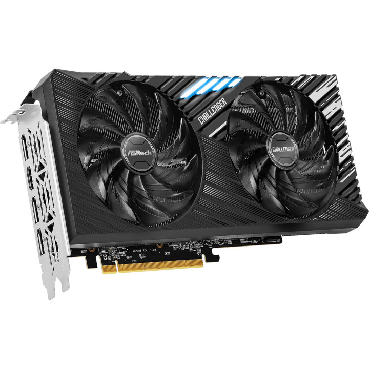 Видео карта AsRock AMD Radeon RX 7600 XT Challenger 16G OC, 128bit - RX7600XT CL 16GO