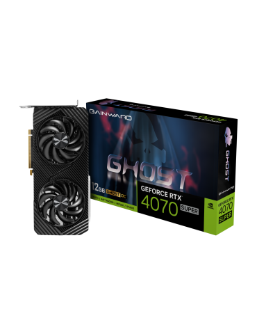 Видео карта Gainward Nvidia GeForce RTX 4070 SUPER Ghost OC 12GB GDDR6X, 192 bits - NED407SS19K9-1043B
