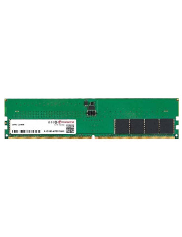 RAM памет Transcend 16GB JM DDR5 5600MHz U-DIMM 1Rx8 2Gx8 CL46 1.1V - JM5600ALE-16G