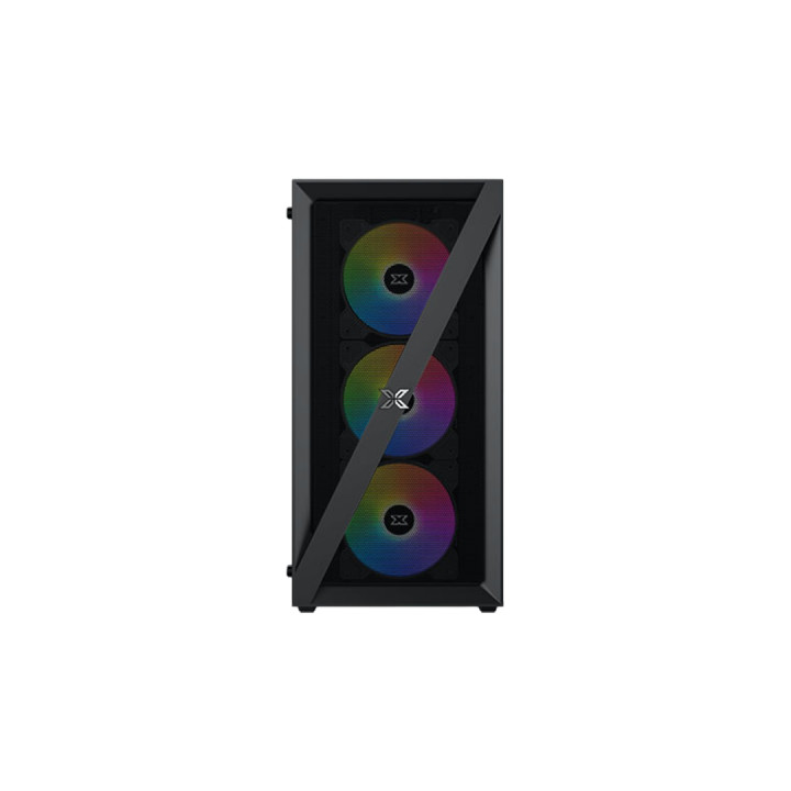 Кутия за компютър XIGMATEK Blade EN40887, ATX/M-ATX/Mini ITX, 4бр X24F Fixed RGB Fan
