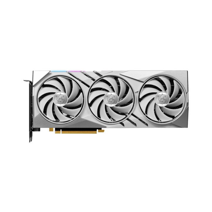 Видео карта MSI GeForce RTX 4070 Super 12GB Gaming X Slim White DLSS 3, 192bit - 912-V513-656