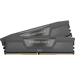 RAM памет Corsair 32GB(2x16GB) DDR5 5600MHz  AMD EXPO, Unbuffered, 40-40-40-77, Std PMIC, XMP 3.0, VENGEANCE DDR5 Black Heatspreader, Black PCB, 1.25V - CMK32GX5M2B5600Z40