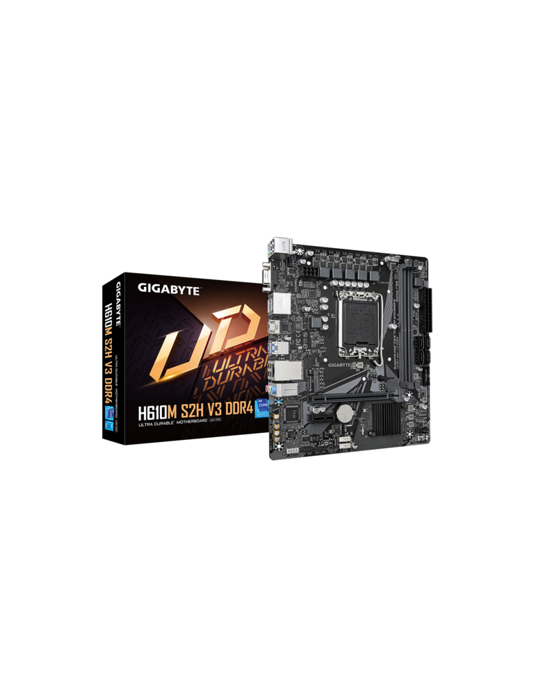 Дънна платка Gigabyte H610M S2H V3 DDR4, LGA1700