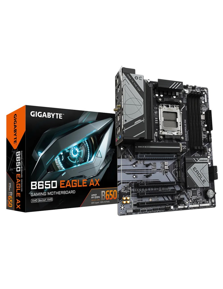 Дънна платка Gigabyte B650 EAGLE AX, AM5, DDR5