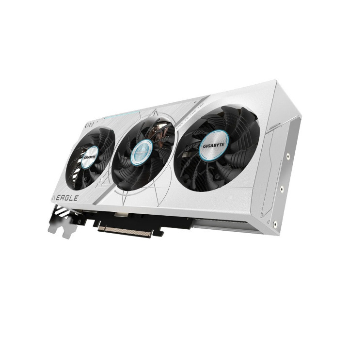 Видео карта Gigabyte GeForce RTX 4070 Ti SUPER EAGLE OC ICE 16G - GV-N407TSEAGLEOC ICE-16GD