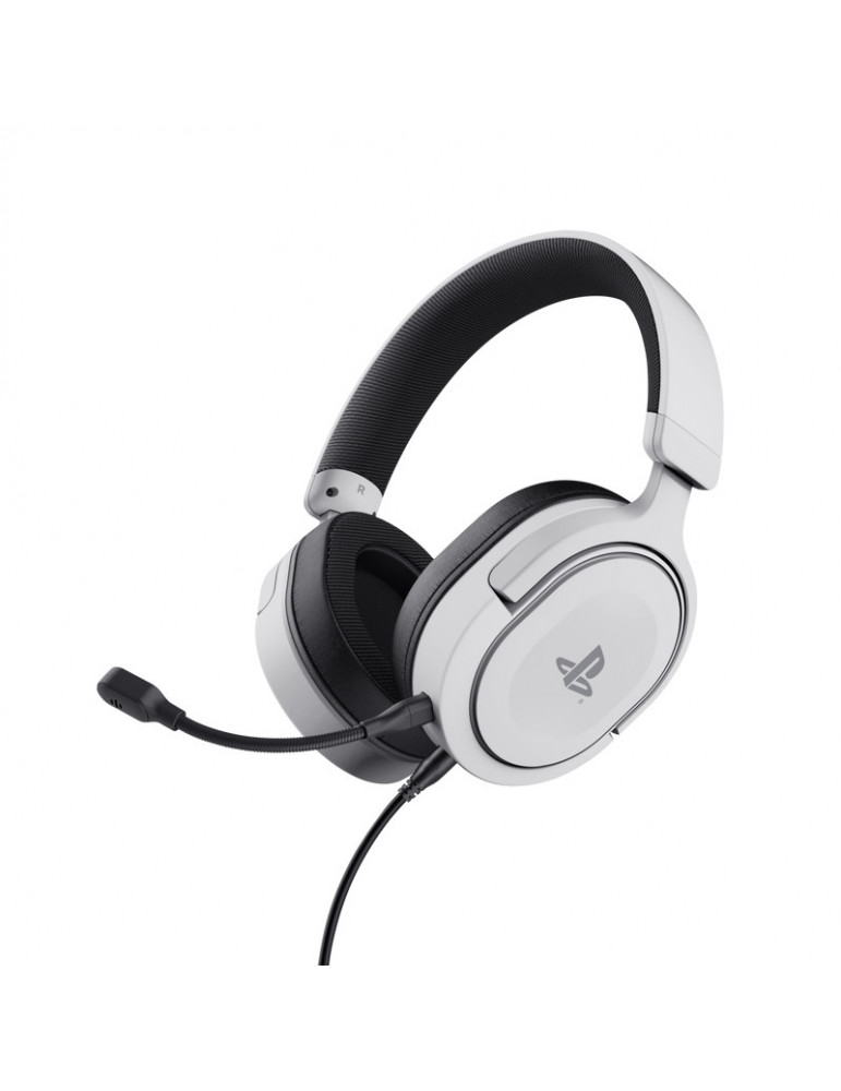 Геймърски слушалки Trust GXT 498W Forta Gaming Headset PS5 White - 24716