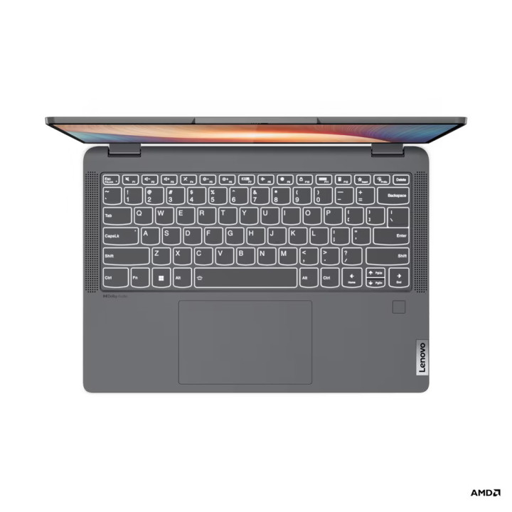 Лаптоп Lenovo Flex 5-14, AMD Ryzen 5 5500U, 14" WUXGA, IPS 300nits Glossy, 45% NTSC,  TUV Low Blue Light, Glass, Touch 10-point Multi-touch, 16GB RAM, 1TB SSD, Win 11 Home - 82R9000BBM