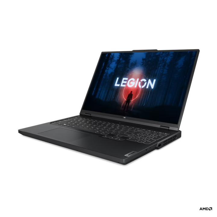 Лаптоп Lenovo Legion 5 PRO, AMD Ryzen 7 7745HX, 16" WQXGA, IPS 500nits AG, 100% sRGB, 240Hz, DisplayHDR 400, Dolby Vision, FreeSync, G-SYNC, Low Blue Light, 32GB RAM, 1TB SSD, NVIDIA GeForce RTX 4070 8GB GDDR6 - 82WM007NBM