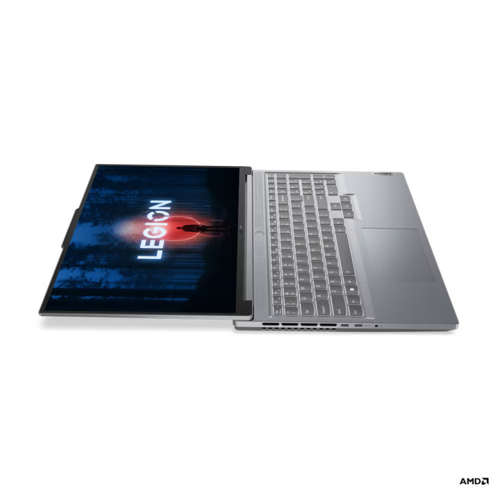 Лаптоп Lenovo Legion 5 SLIM, AMD Ryzen 7 7840HS, 16" WQXGA, IPS 300nits AG, 100% sRGB, 165Hz, Dolby Vision, FreeSync, G-SYNC, Low Blue Light, 32GB RAM, 1TB SSD, NVIDIA GeForce RTX 4070 8GB GDDR6, Win 11 Home - 82Y90087BM