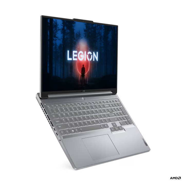 Лаптоп Lenovo Legion 5 SLIM, AMD Ryzen 7 7840HS, 16" WQXGA, IPS 300nits AG, 100% sRGB, 165Hz, Dolby Vision, FreeSync, G-SYNC, Low Blue Light, 32GB RAM, 1TB SSD, NVIDIA GeForce RTX 4070 8GB GDDR6, Win 11 Home - 82Y90087BM