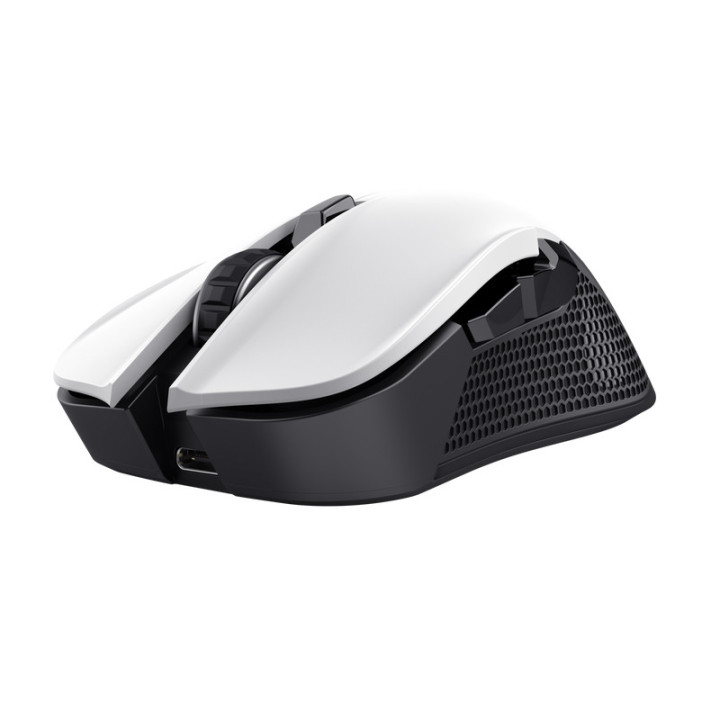 Безжична геймърска мишка Trust GXT 923 Ybar RGBe White - 24889