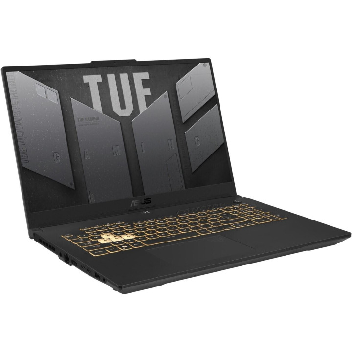 Лаптоп Asus TUF GAMING A17 FX707ZC4-HX014, Intel i5-12500H, 17.30" FHD IPS 144Hz AG, 16GB RAM, 512GB SSD, NVIDIA GeForce RTX 3050 4GB GDDR6 - 90NR0GX1-M000N0