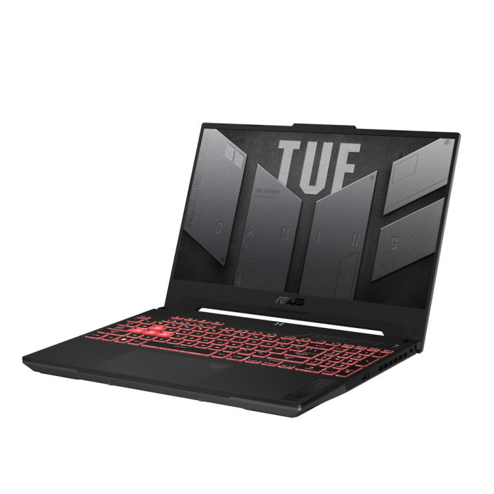 Лаптоп Asus TUF GAMING A15 FA507UI-HQ028L, AMD Ryzen 9 8945H, 15.60" FHD IPS 165Hz AG display, 32GB RAM, 1TB SSD, NVIDIA GeForce RTX 4070 8GB GDDR6 - 90NR0I65-M00180