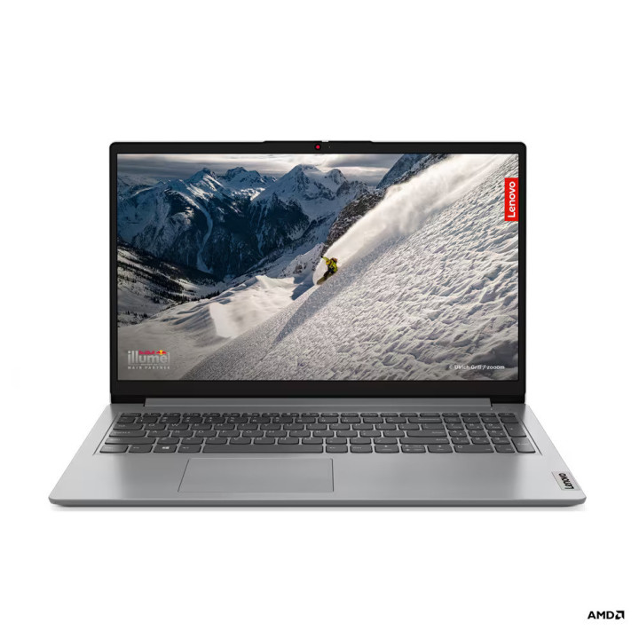 Лаптоп Lenovo IdeaPad IP1 15ADA7, AMD Ryzen 5 7520U, 15.60" FHD, TN 220nits AG, 8GB RAM, 512GB SSD - 82VG006ERM