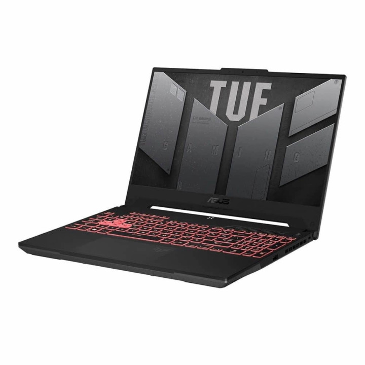 Лаптоп Asus TUF GAMING A15 FA507NU-LP032, AMD Ryzen 7 7735HS, 15.60" FHD IPS 144Hz AG, 16GB RAM, 1TB SSD, NVIDIA GeForce RTX 4050 6GB GDDR6 - 90NR0EB5-M007S0