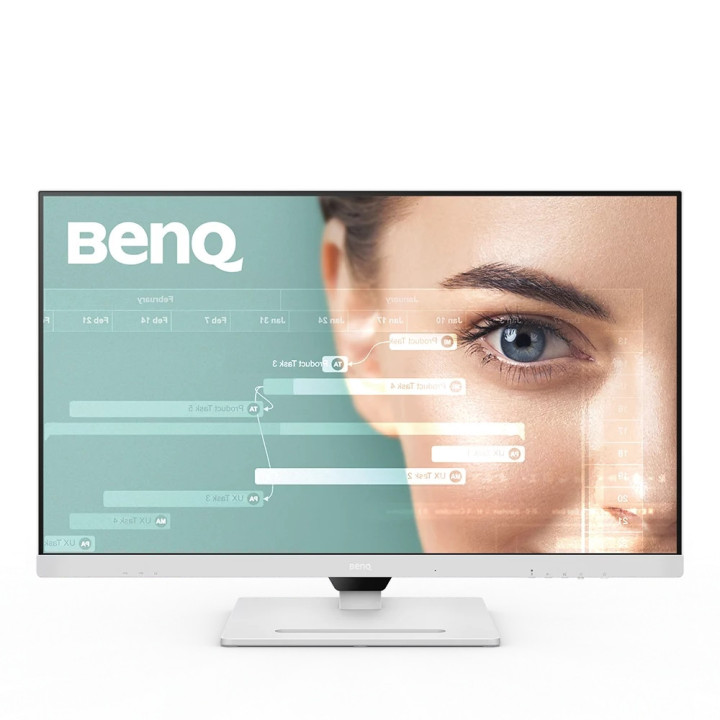 Монитор BenQ GW3290QT 32" IPS, 5ms, QHD 2560x1440, 75Hz, 99% sRGB, Eye Rem.,Eye-CareU, BL, B.I. Gen2, ePaper, 350cd/m2, HDMI, DP, USB-C, Daisy Chain, USB 3.2, 2Wx2, White - 9H.LLHLA.TBE
