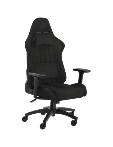 Геймърски стол Corsair TC100 RELAXED, Fabric, Black - CF-9010051-WW