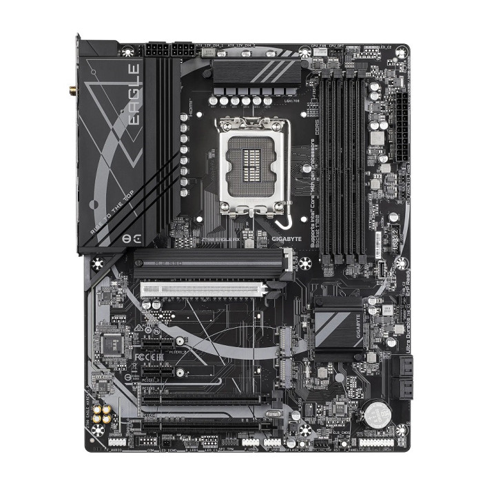 Дънна платка Gigabyte Z790 Eagle AX, LGA1700, DDR5, PCI-E 5.0, 3x M.2, USB Type-C, ATX