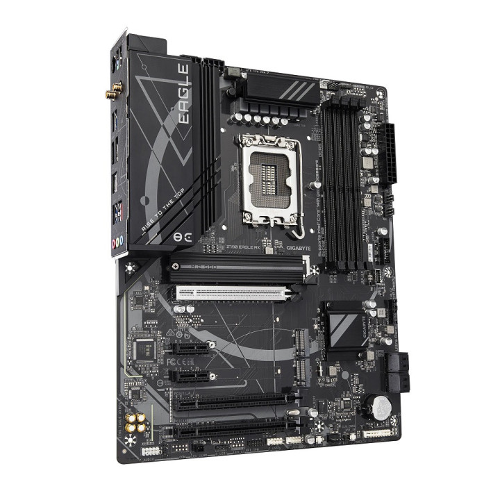 Дънна платка Gigabyte Z790 Eagle AX, LGA1700, DDR5, PCI-E 5.0, 3x M.2, USB Type-C, ATX