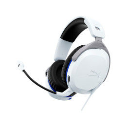 Геймърски слушалки HyperX Cloud Stinger за PS5/PS4 3.5mm жак с Микрофон, бял - 75X29AA