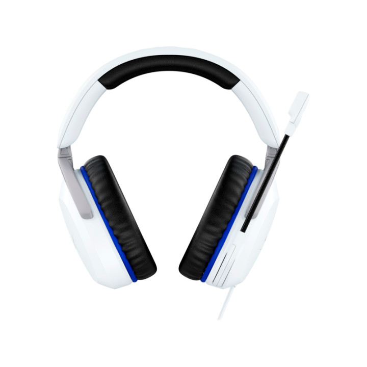 Геймърски слушалки HyperX Cloud Stinger за PS5/PS4 3.5mm жак с Микрофон, бял - 75X29AA