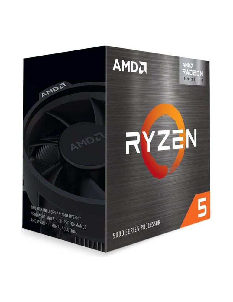 Процесор AMD Ryzen 5 5500GT, 6-Core, 3.6GHz, Up to 4.4GHz, 65W, AM4 - 100-100001489BOX