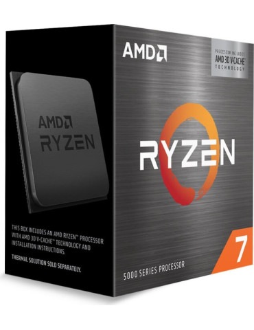 Процесор AMD Ryzen 7 5700X3D 8C/16T, 3.1/4.1GHz Boost, 100MB, 65W, AM4, Box - 100-100001503WOF