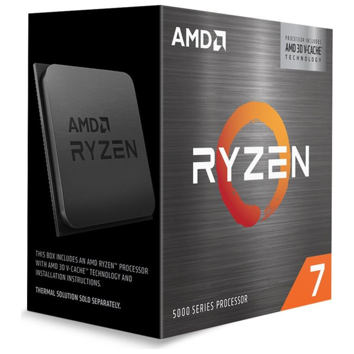Процесор AMD Ryzen 7 5700X3D 8C/16T, 3.1/4.1GHz Boost, 100MB, 65W, AM4, Box - 100-100001503WOF