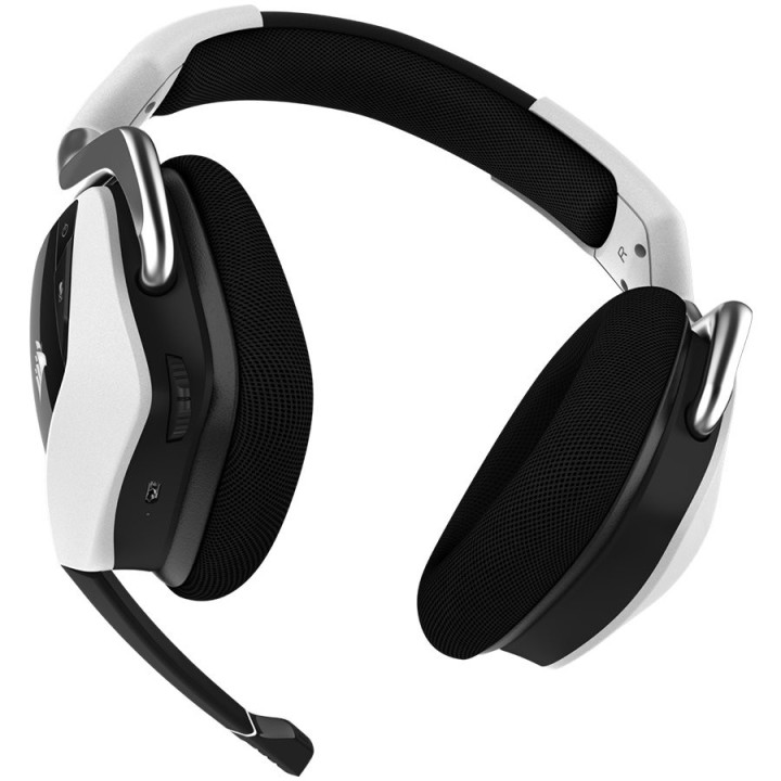 Безжични геймърски слушалки Corsair VOID RGB ELITE White - CA-9011202-EU