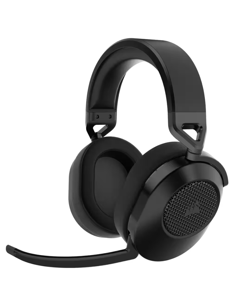 Bluetooth геймърски слушалки Corsair HS65, Carbon, v2 (EU) - CA-9011285-EU2