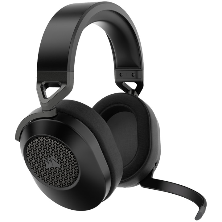 Bluetooth геймърски слушалки Corsair HS65, Carbon, v2 (EU) - CA-9011285-EU2