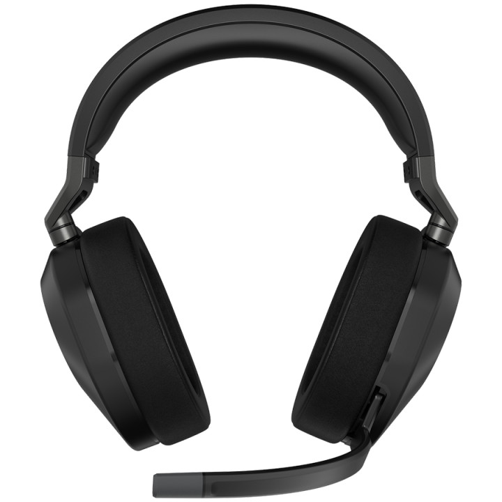 Bluetooth геймърски слушалки Corsair HS65, Carbon, v2 (EU) - CA-9011285-EU2