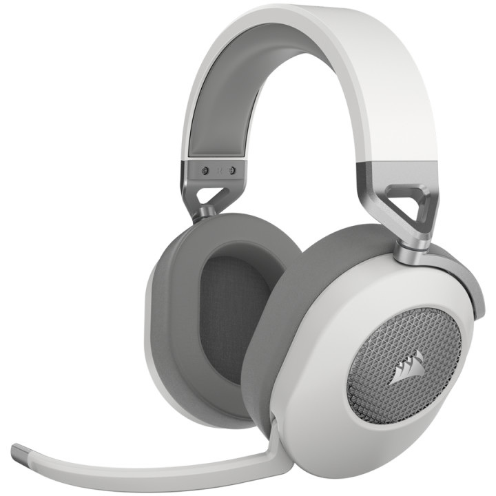 Bluetooth геймърски слушалки Corsair HS65, White (EU), v2 - CA-9011286-EU2