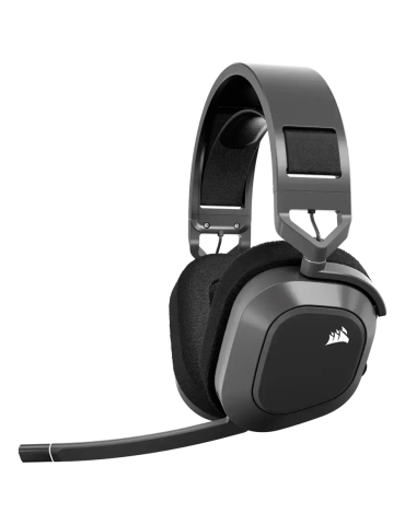 Bluetooth геймърски слушалки Corsair HS80 MAX, Steel Gray - EU - CA-9011295-EU