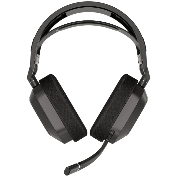 Bluetooth геймърски слушалки Corsair HS80 MAX, Steel Gray - EU - CA-9011295-EU