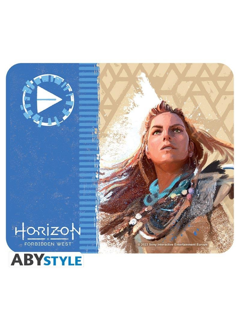 Геймърски пад ABYSTYLE HORIZON RAW MATERIALS, "Aloy Tribal", 235 х 195 x 3мм - ABYACC523
