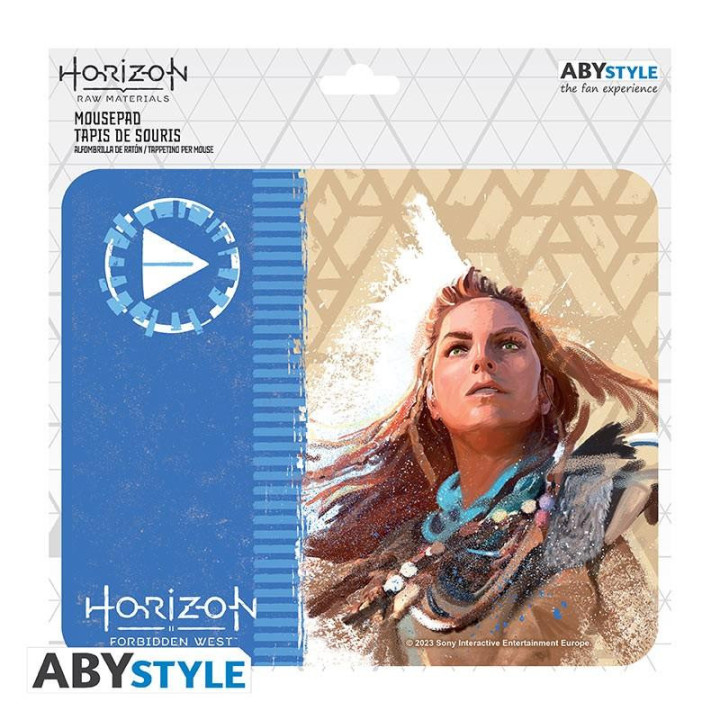 Геймърски пад ABYSTYLE HORIZON RAW MATERIALS, "Aloy Tribal", 235 х 195 x 3мм - ABYACC523