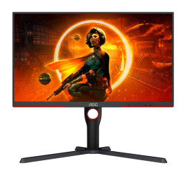 Монитор AOC Q27G3XMN/BK, 27" IPS MiniLED, 2560x1440@180Hz, 1ms GtG, 1000cd/m2, 3000:1, DCR 80M:1, Adaptive Sync, FlickerFree, Low Blue Light, HDMI, DP - Q27G3XMN/BK