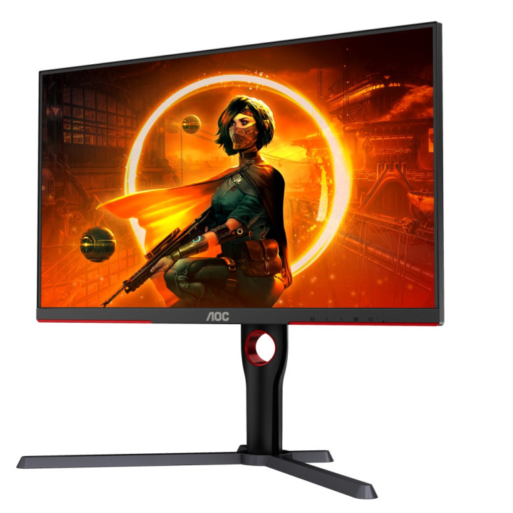 Монитор AOC Q27G3XMN/BK, 27" IPS MiniLED, 2560x1440@180Hz, 1ms GtG, 1000cd/m2, 3000:1, DCR 80M:1, Adaptive Sync, FlickerFree, Low Blue Light, HDMI, DP - Q27G3XMN/BK