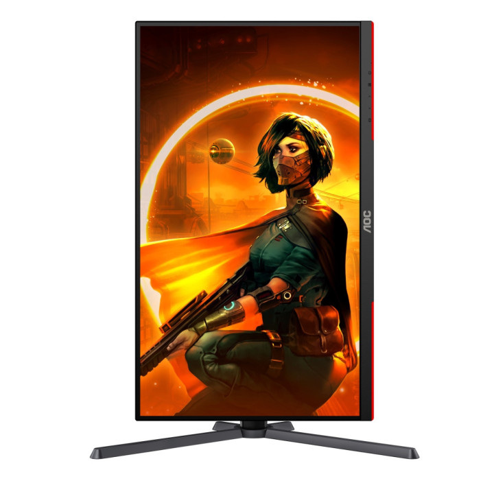 Монитор AOC Q27G3XMN/BK, 27" IPS MiniLED, 2560x1440@180Hz, 1ms GtG, 1000cd/m2, 3000:1, DCR 80M:1, Adaptive Sync, FlickerFree, Low Blue Light, HDMI, DP - Q27G3XMN/BK