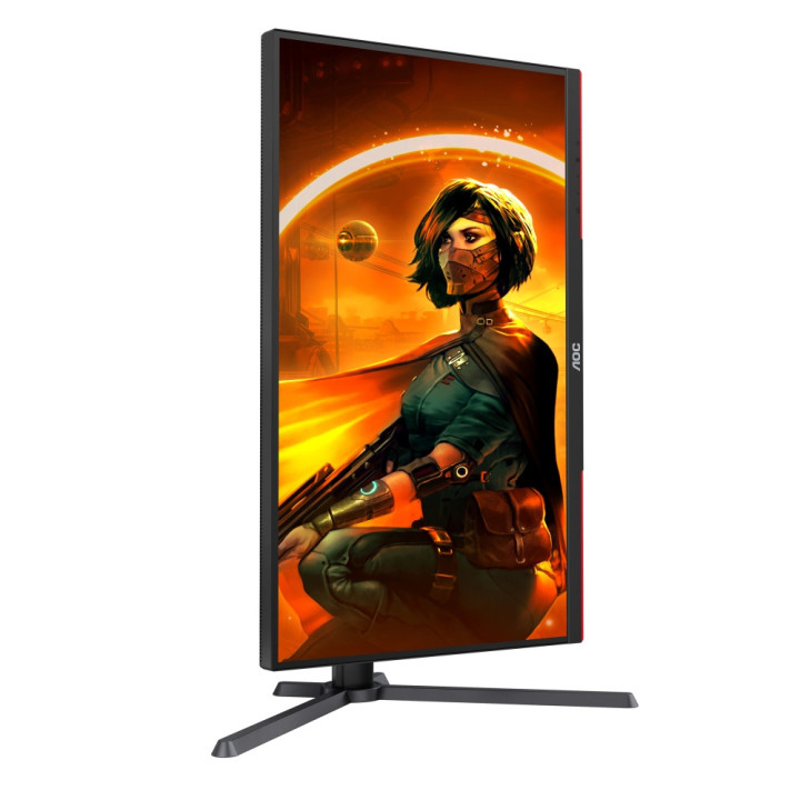 Монитор AOC Q27G3XMN/BK, 27" IPS MiniLED, 2560x1440@180Hz, 1ms GtG, 1000cd/m2, 3000:1, DCR 80M:1, Adaptive Sync, FlickerFree, Low Blue Light, HDMI, DP - Q27G3XMN/BK