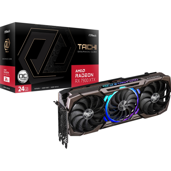 Видео карта Asrock AMD Radeon RX 7900 XTX 24GB Taichi OC - RX7900XTX TC 24GO