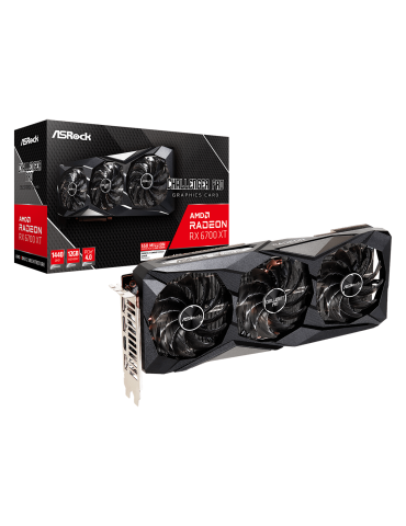 Видео карта AsRock AMD Radeon RX 6700 XT Challenger Pro 12GB - RX6700XT CLP 12G