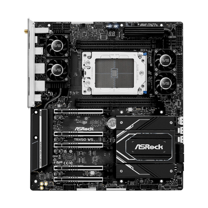 Дънна платка AsRock TRX50 WS, Socket sTR5, ATX, 4xDDR5