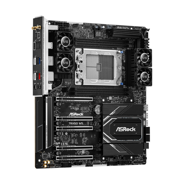 Дънна платка AsRock TRX50 WS, Socket sTR5, ATX, 4xDDR5