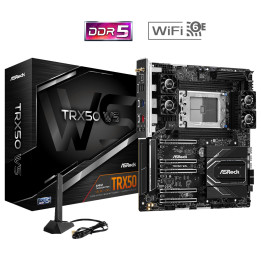 Дънна платка AsRock TRX50 WS, Socket sTR5, ATX, 4xDDR5